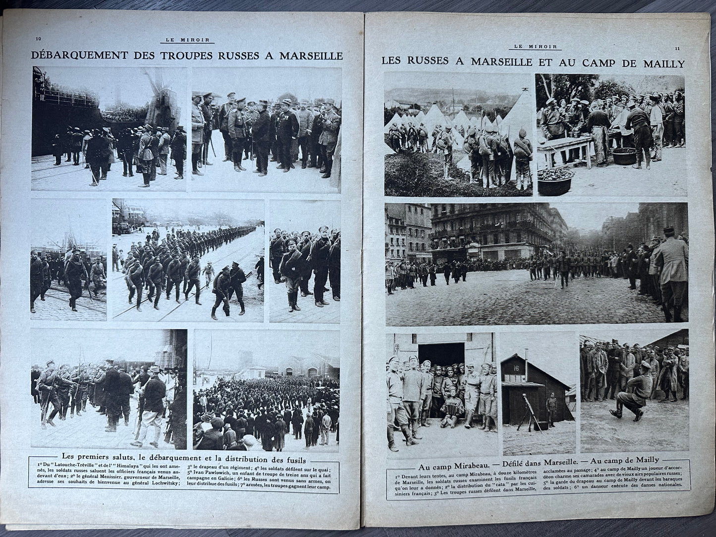1916 Issue "Le Miroir"
