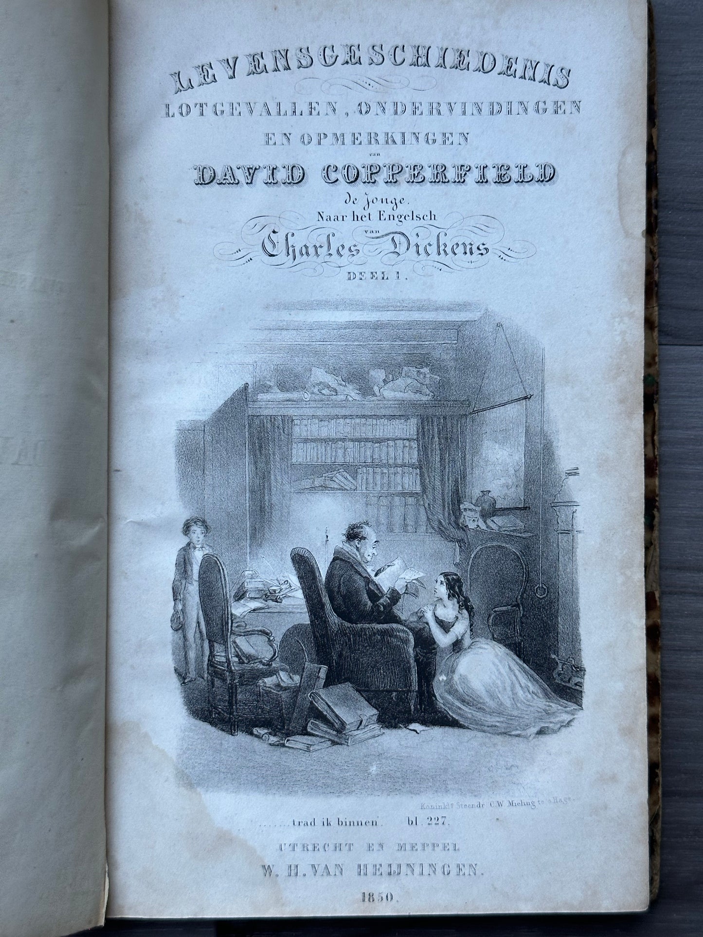 1850 Dutch Edition "David Copperfield"