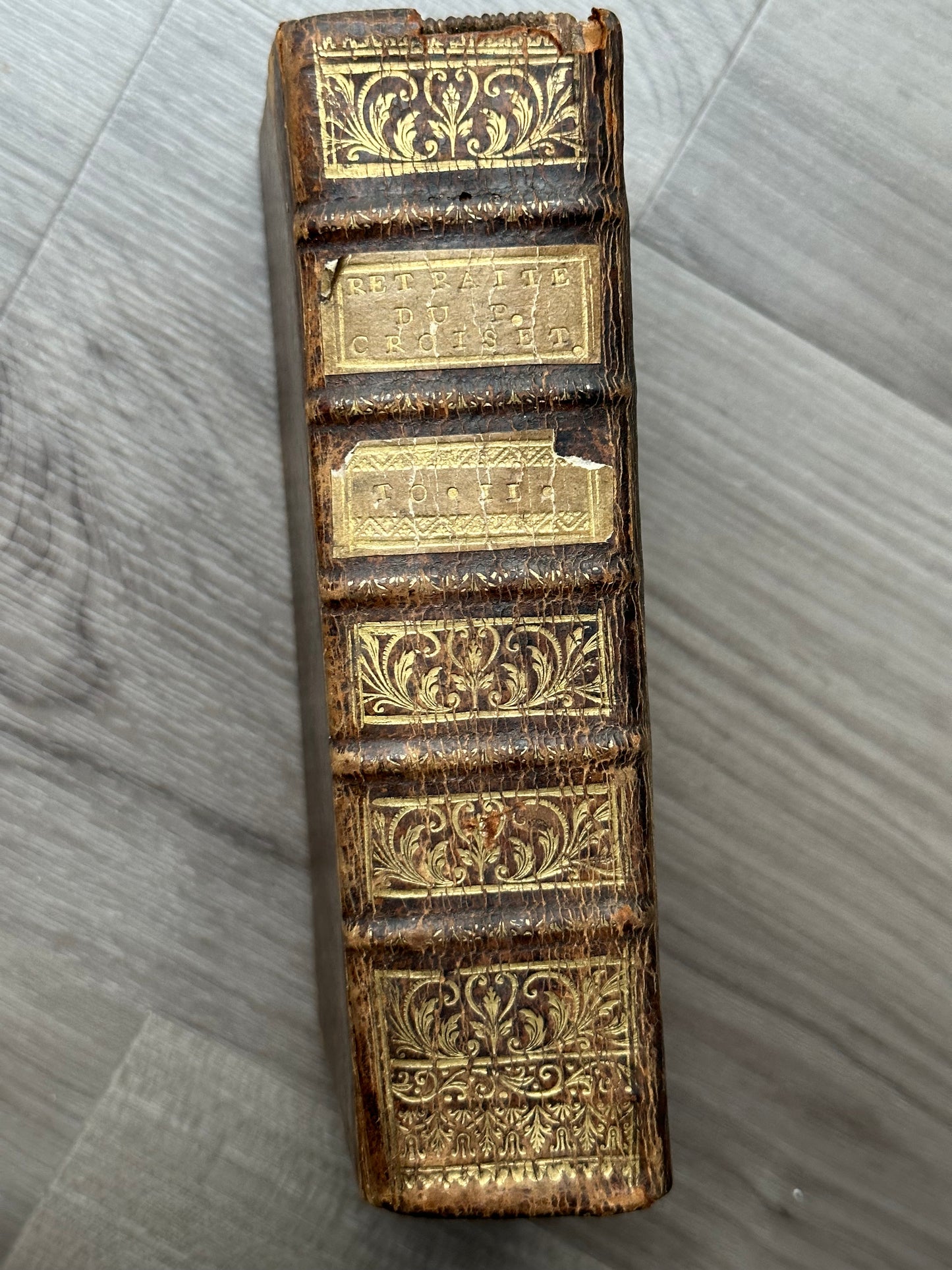1735 French Religion Book