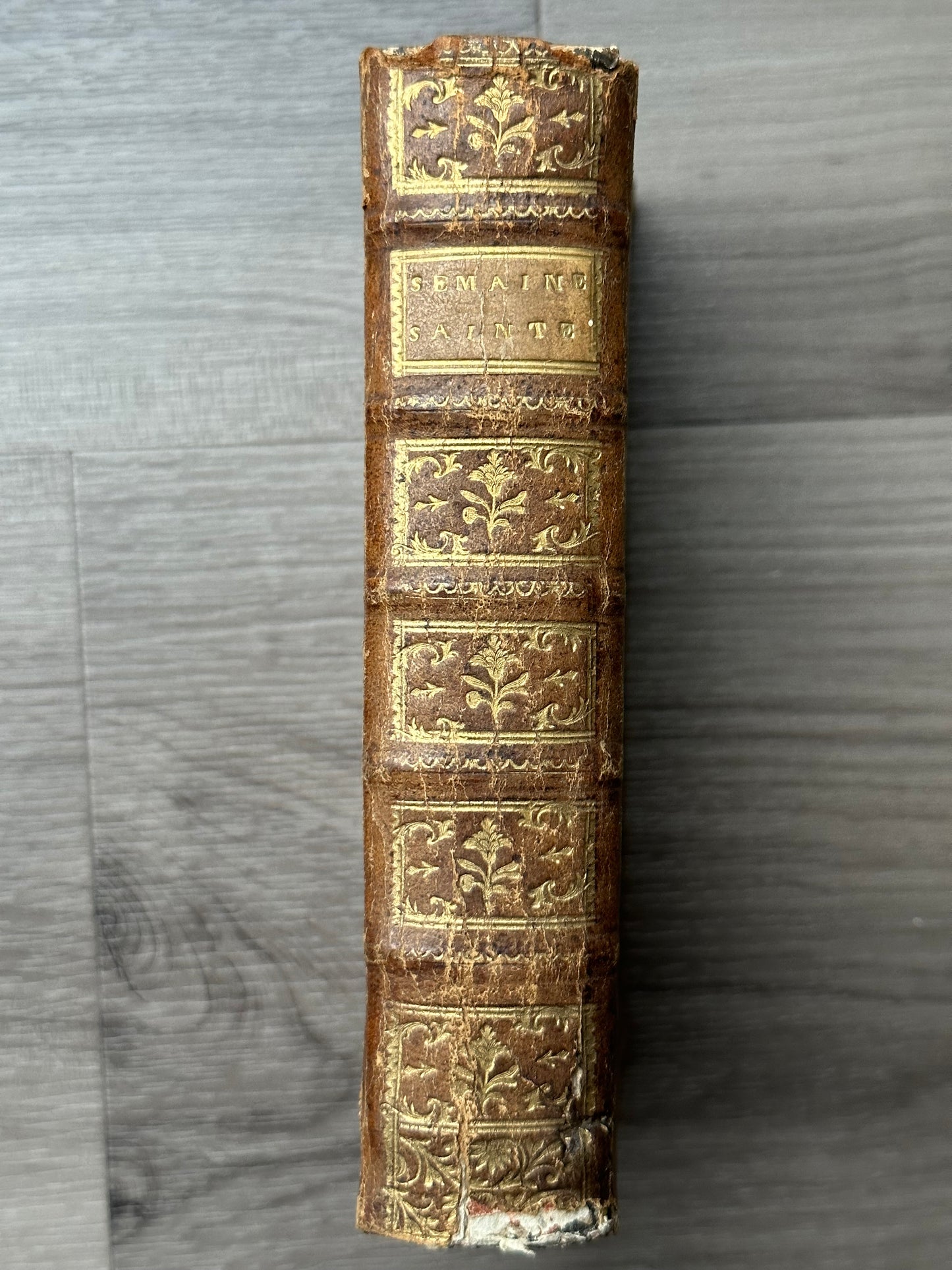 1766 French Holy Week Book