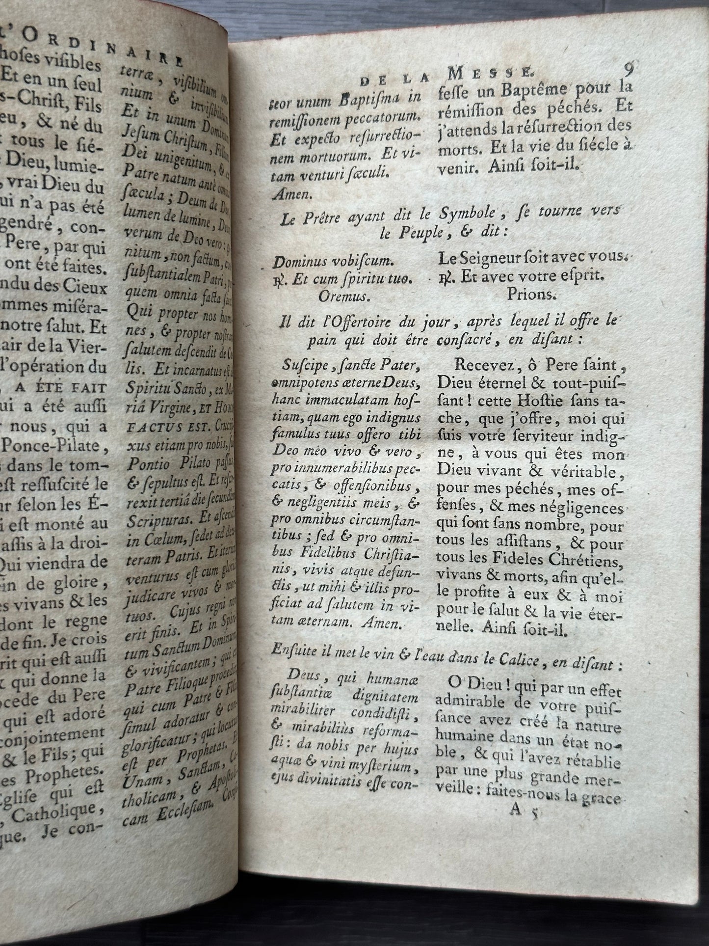 1766 French Holy Week Book