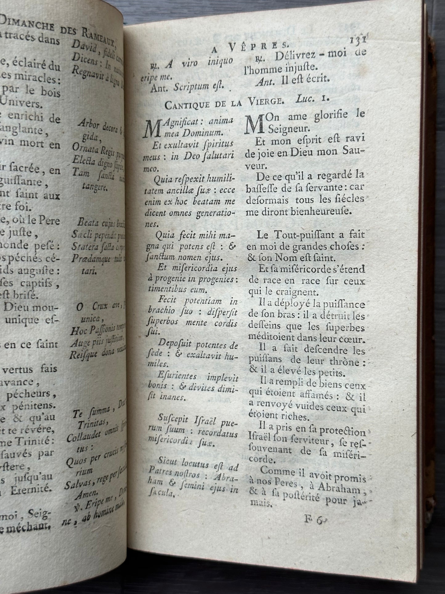 1766 French Holy Week Book