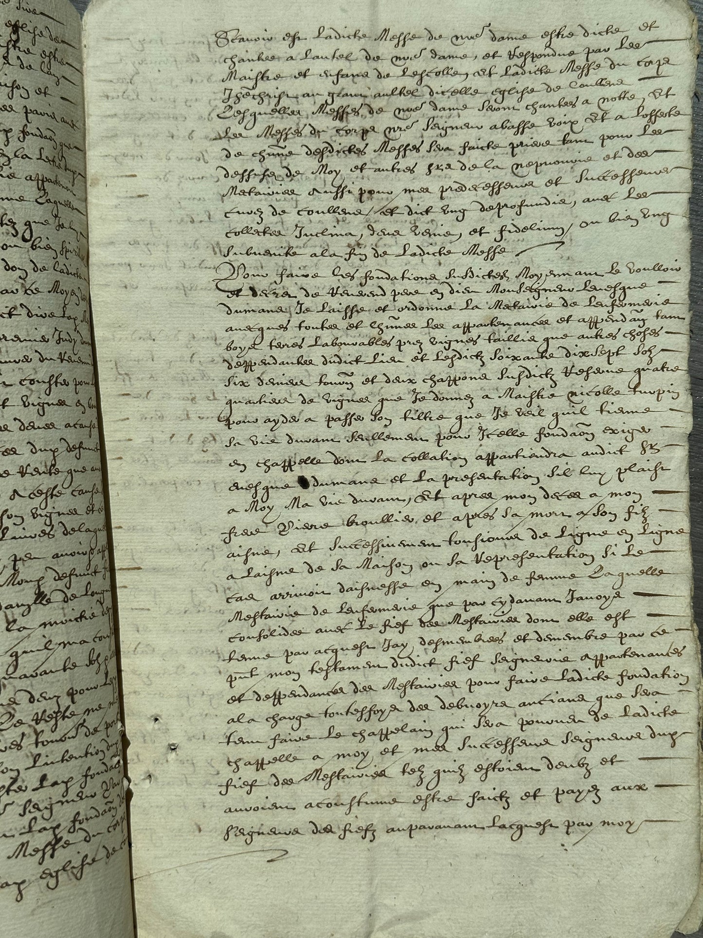 1549 French Manuscript