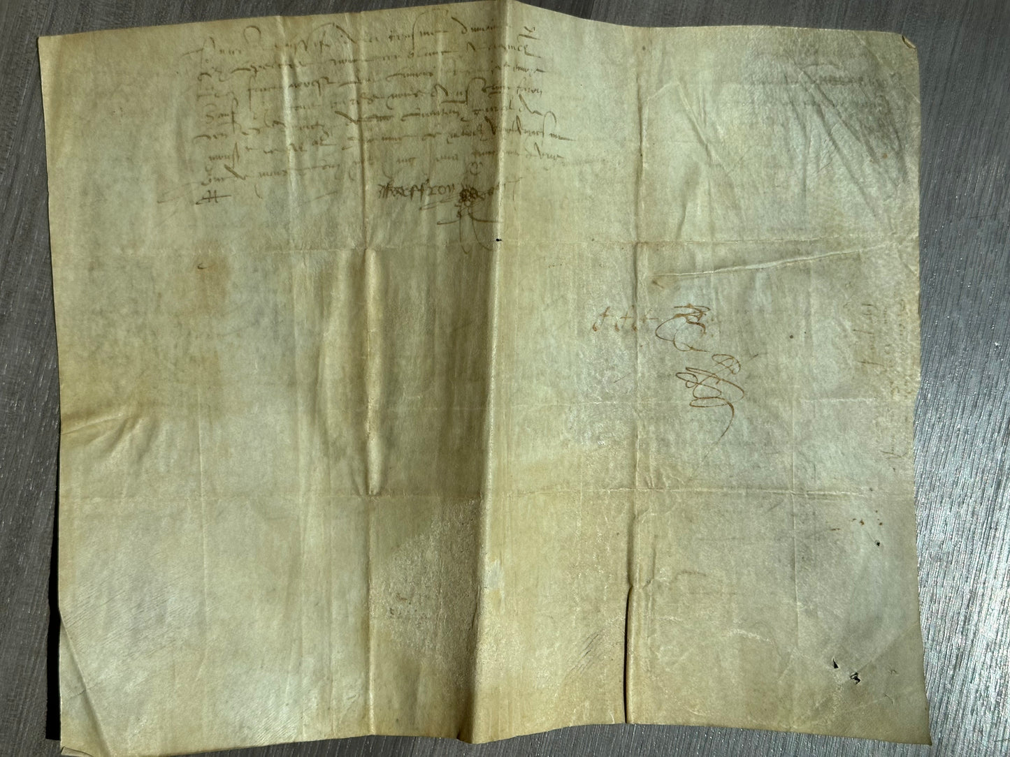 1551 French Vellum Manuscript