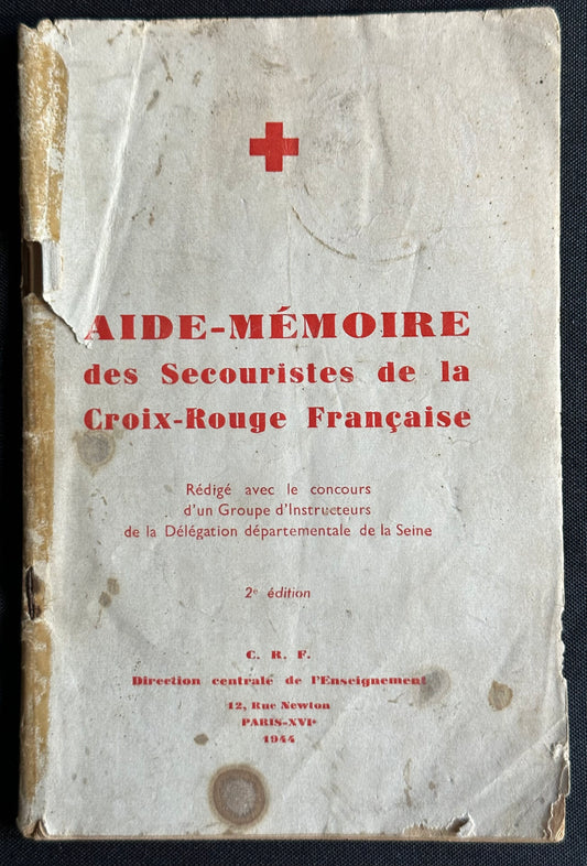 1944 French Red Cross Manual