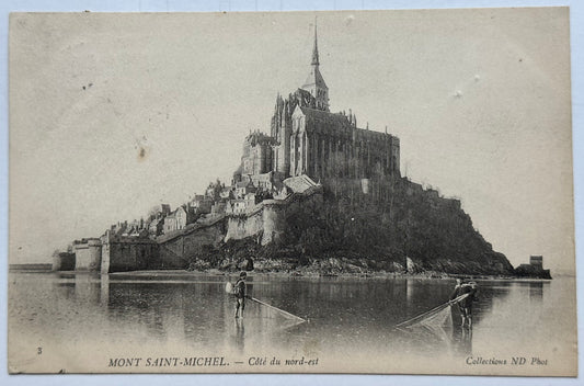 French Mont Saint-Michel Postcard