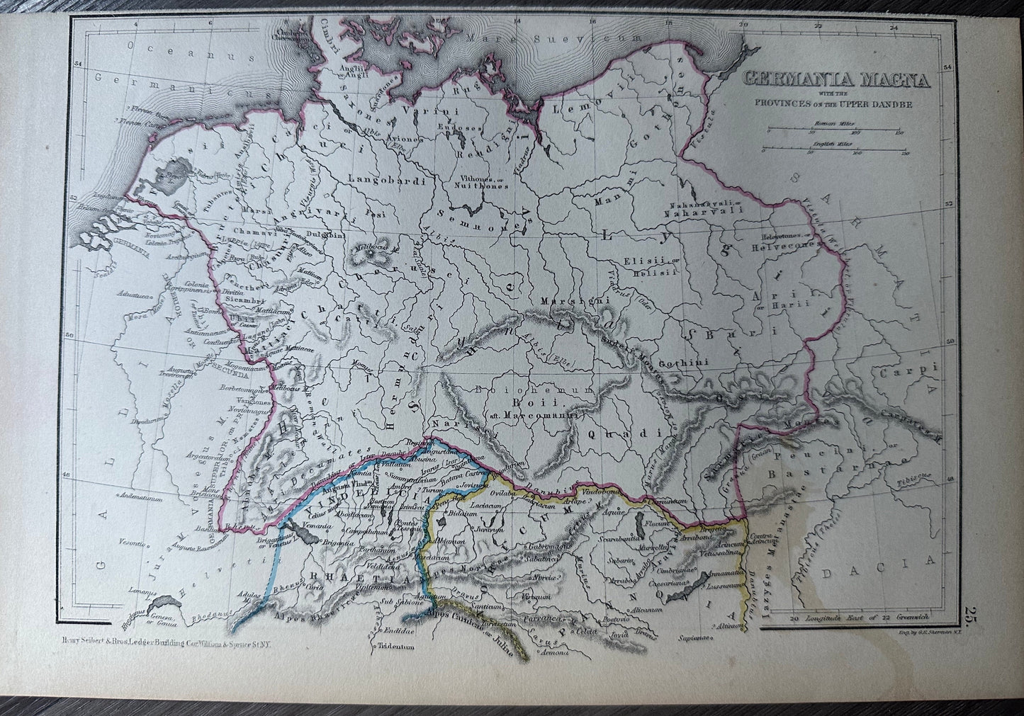 1856 Classical World Atlas Maps