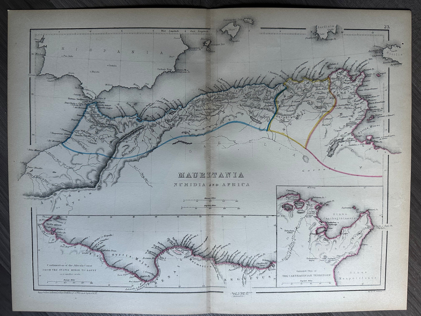 1856 Classical World Atlas Maps