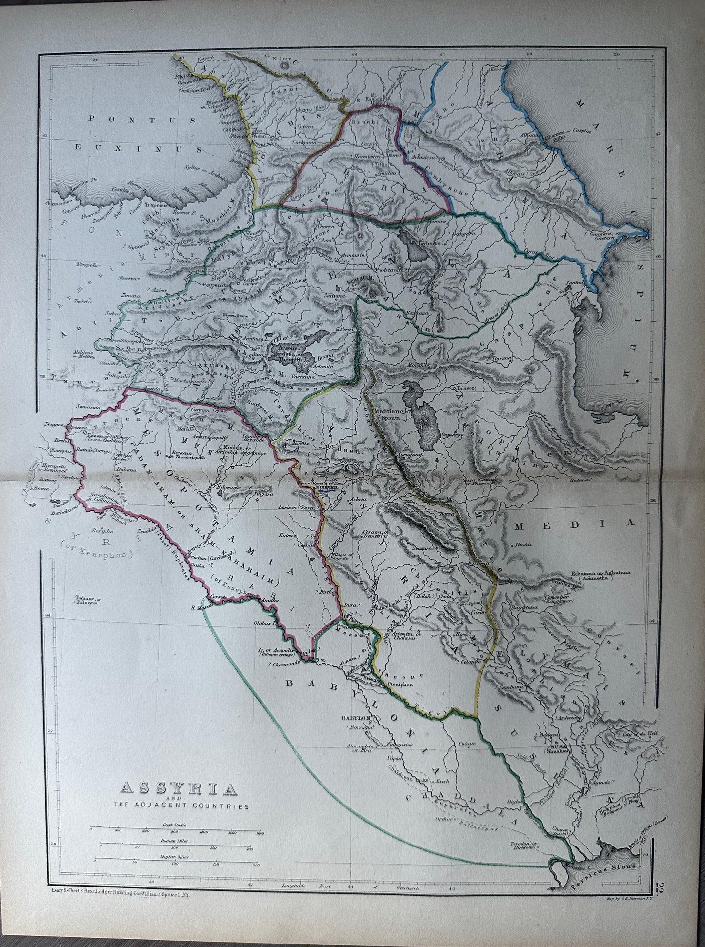 1856 Classical World Atlas Maps