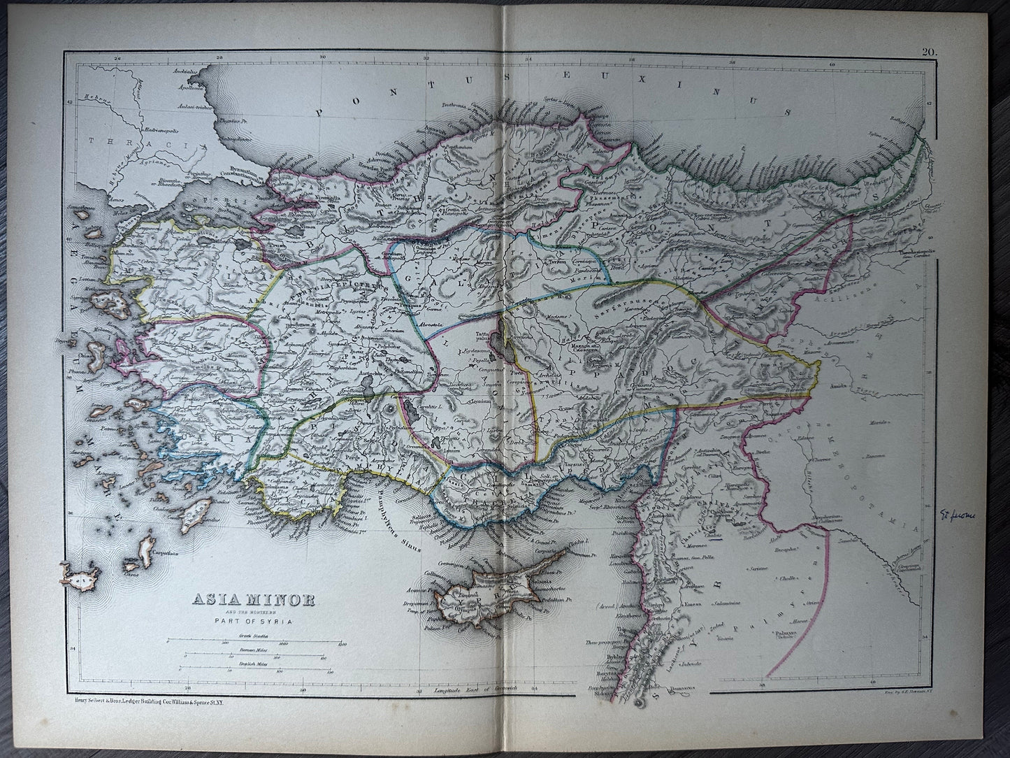 1856 Classical World Atlas Maps