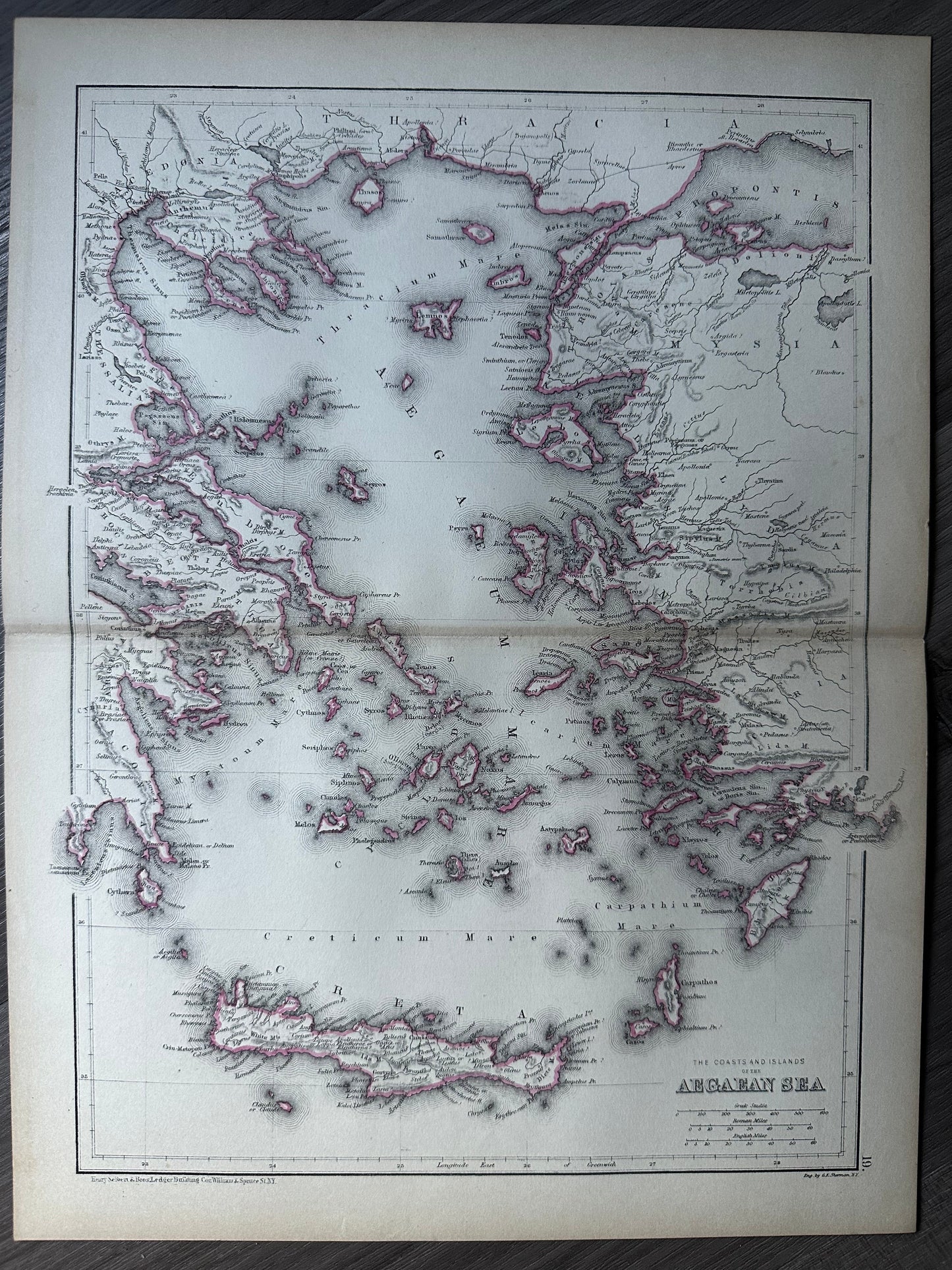 1856 Classical World Atlas Maps