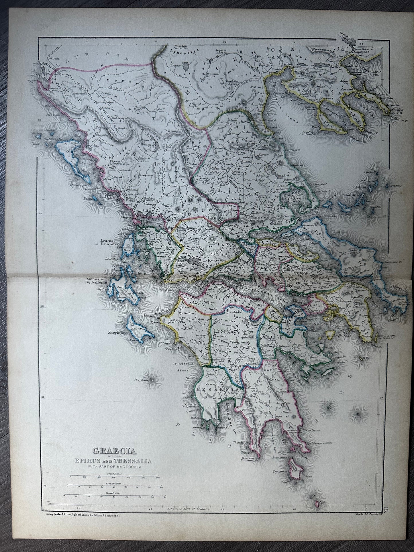 1856 Classical World Atlas Maps