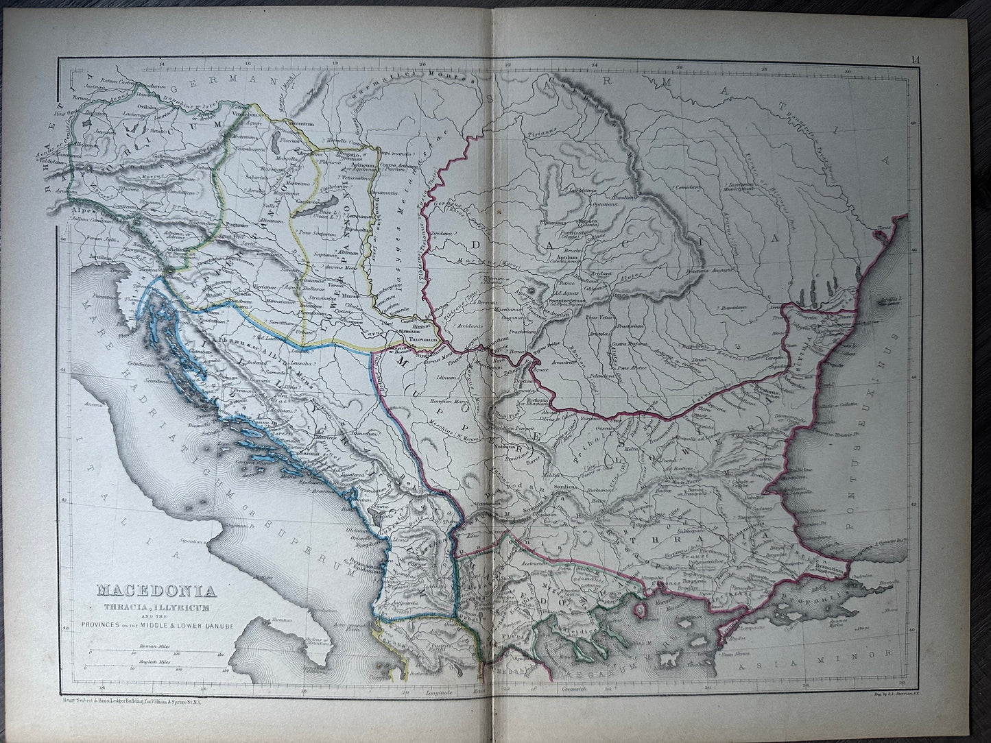 1856 Classical World Atlas Maps