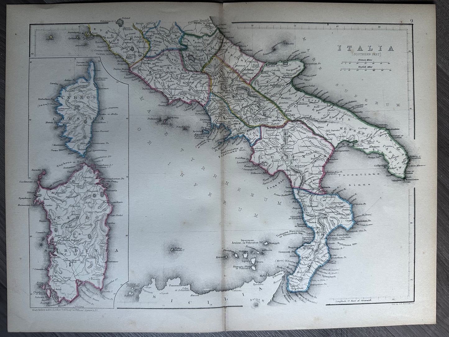 1856 Classical World Atlas Maps