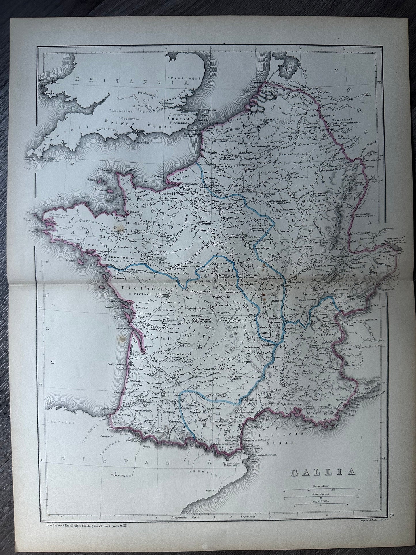 1856 Classical World Atlas Maps