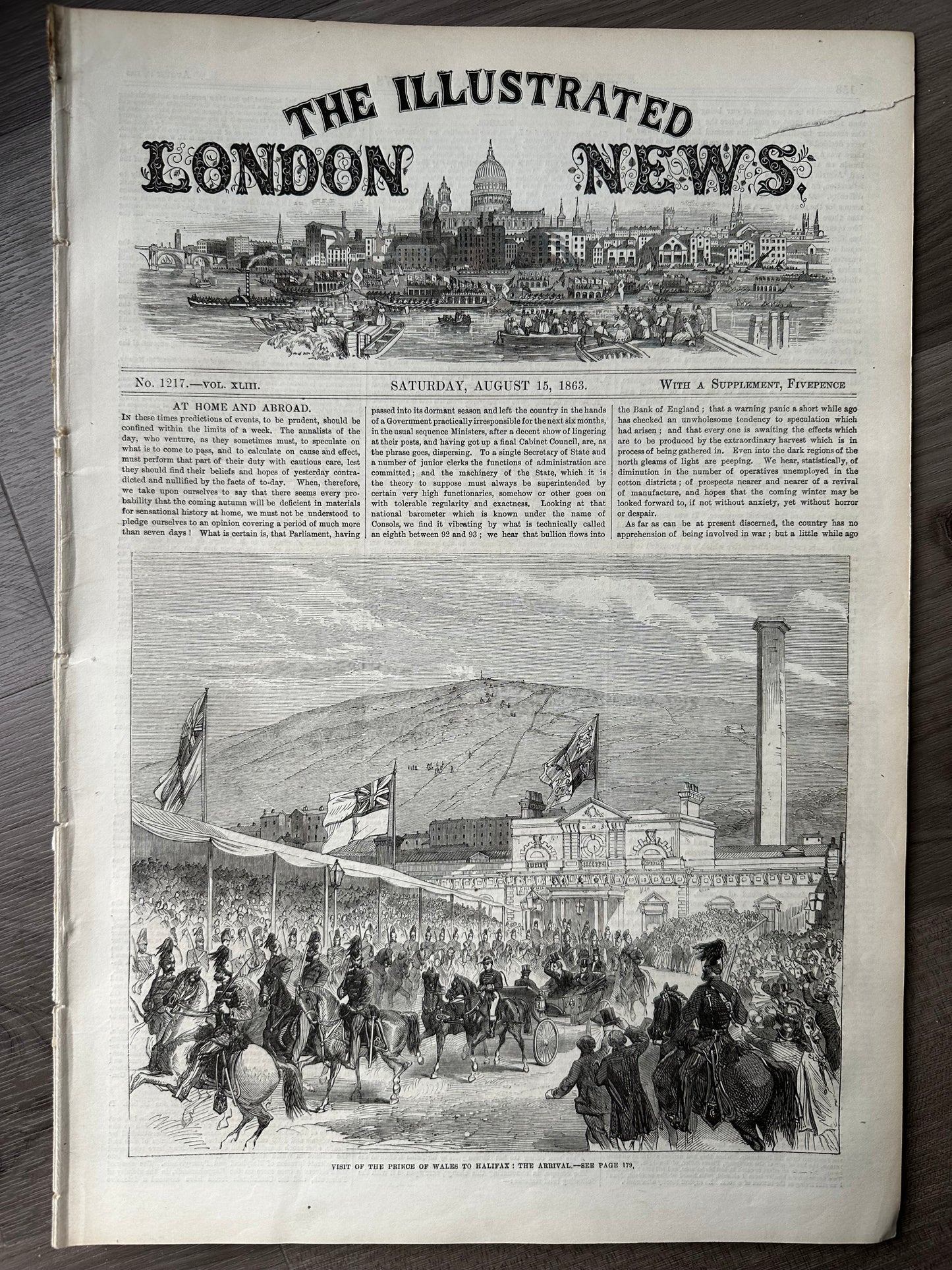 1863 Illustrated London News