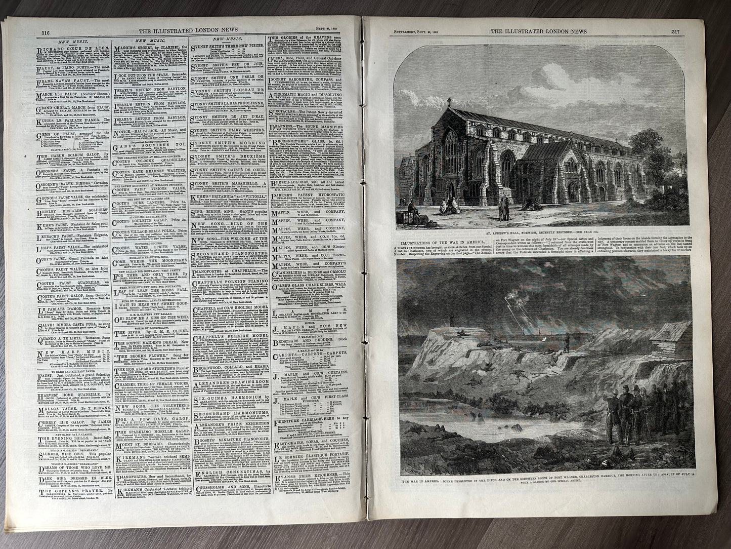 1863 Illustrated London News