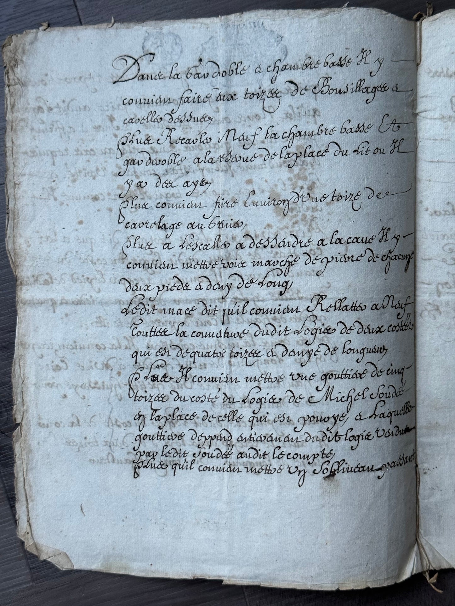 1690 French Manuscript