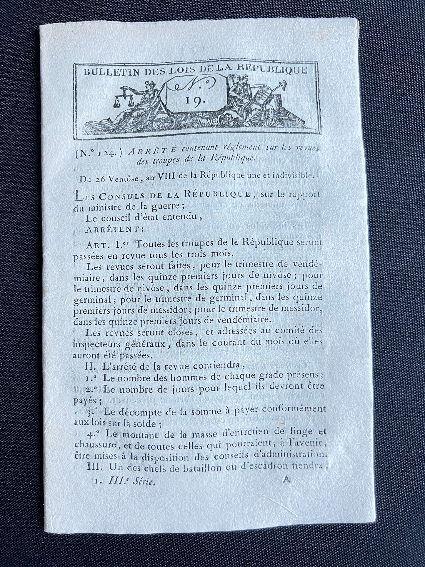 French Revolution Legal Decrees