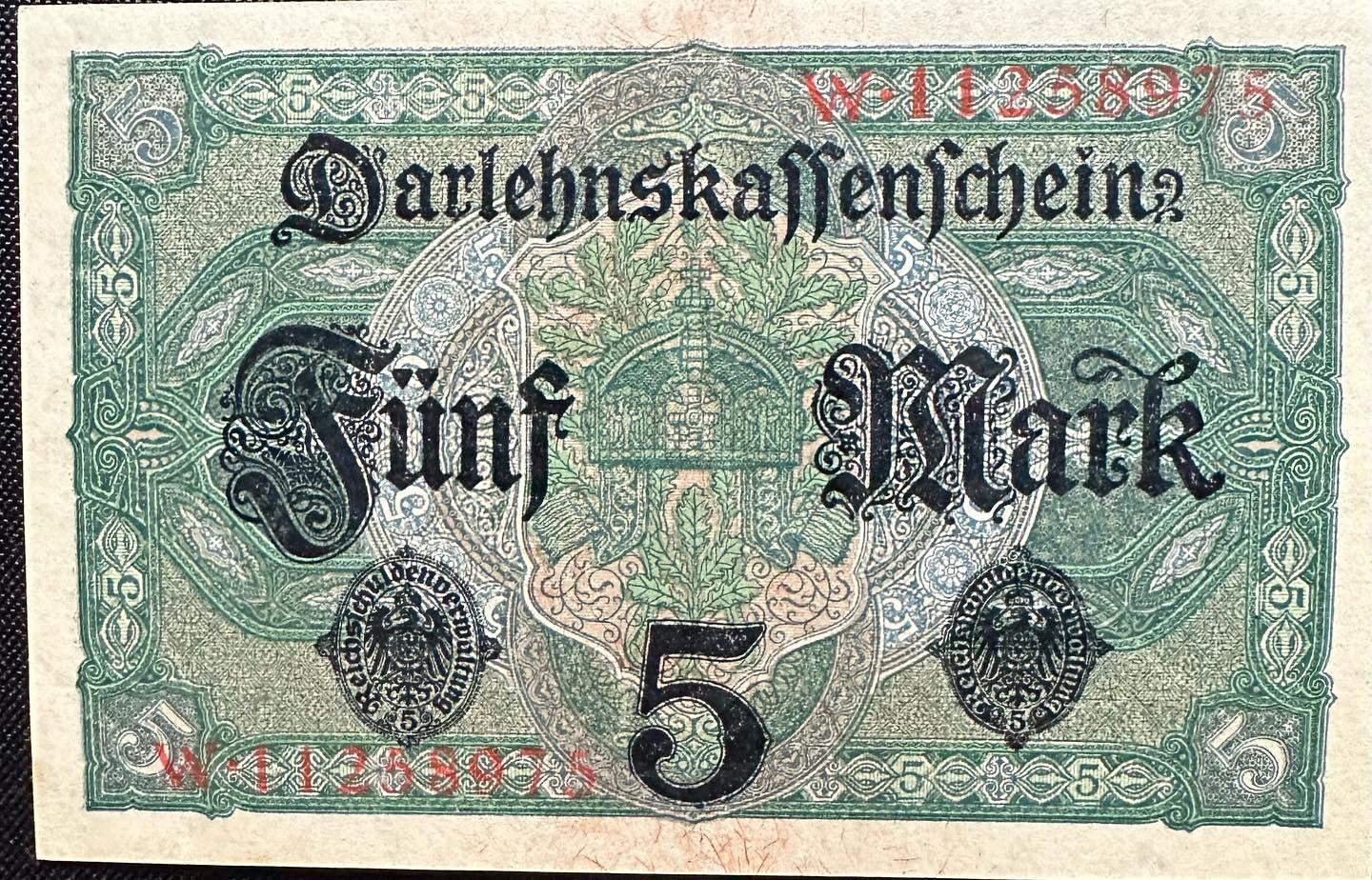 German Empire Paper Currency: 1917