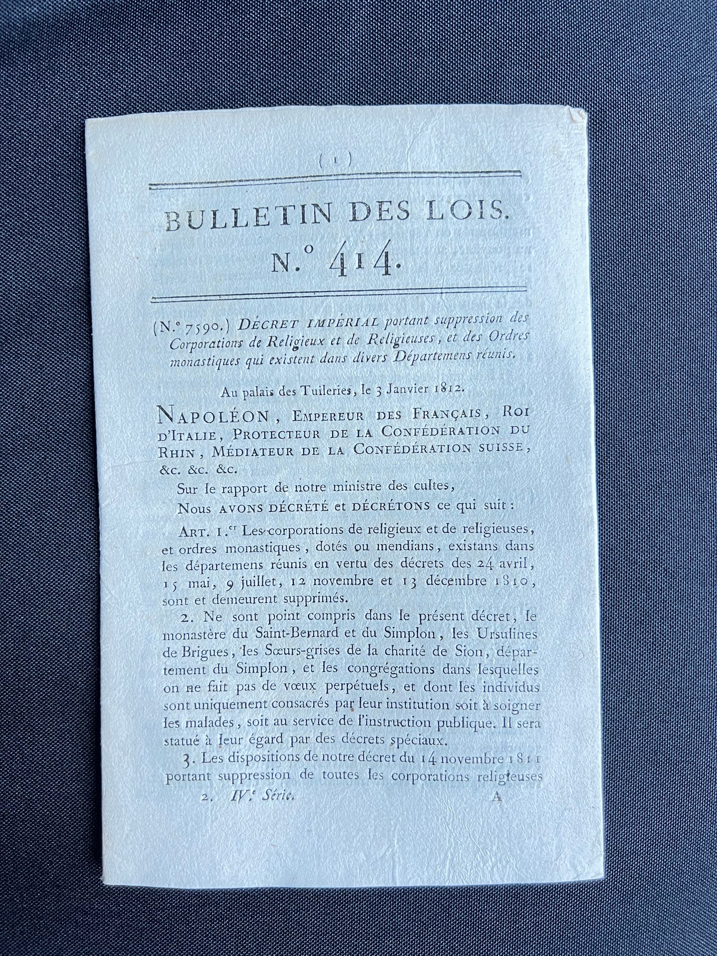 French Revolution Legal Decrees