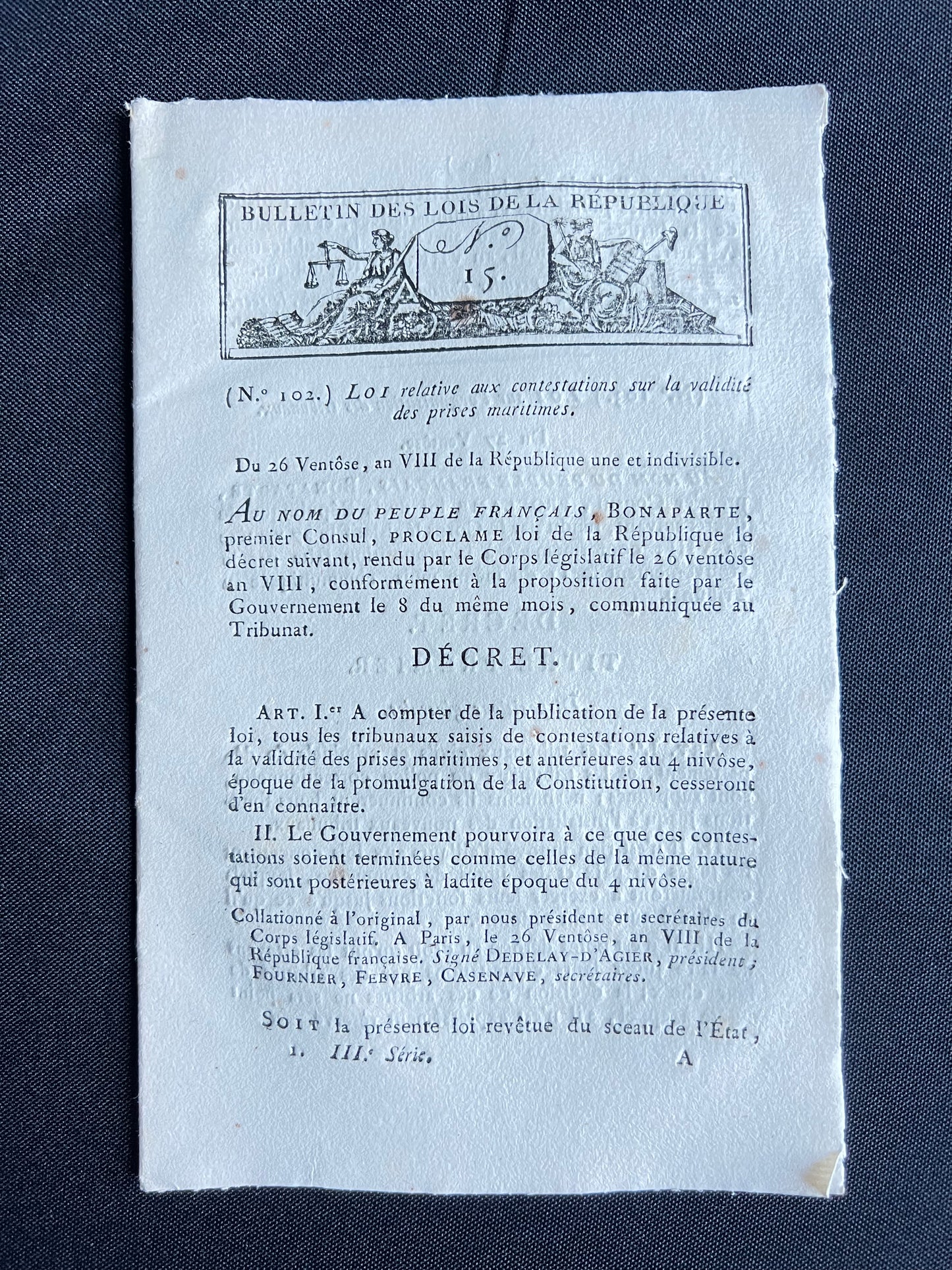 French Revolution Legal Decrees