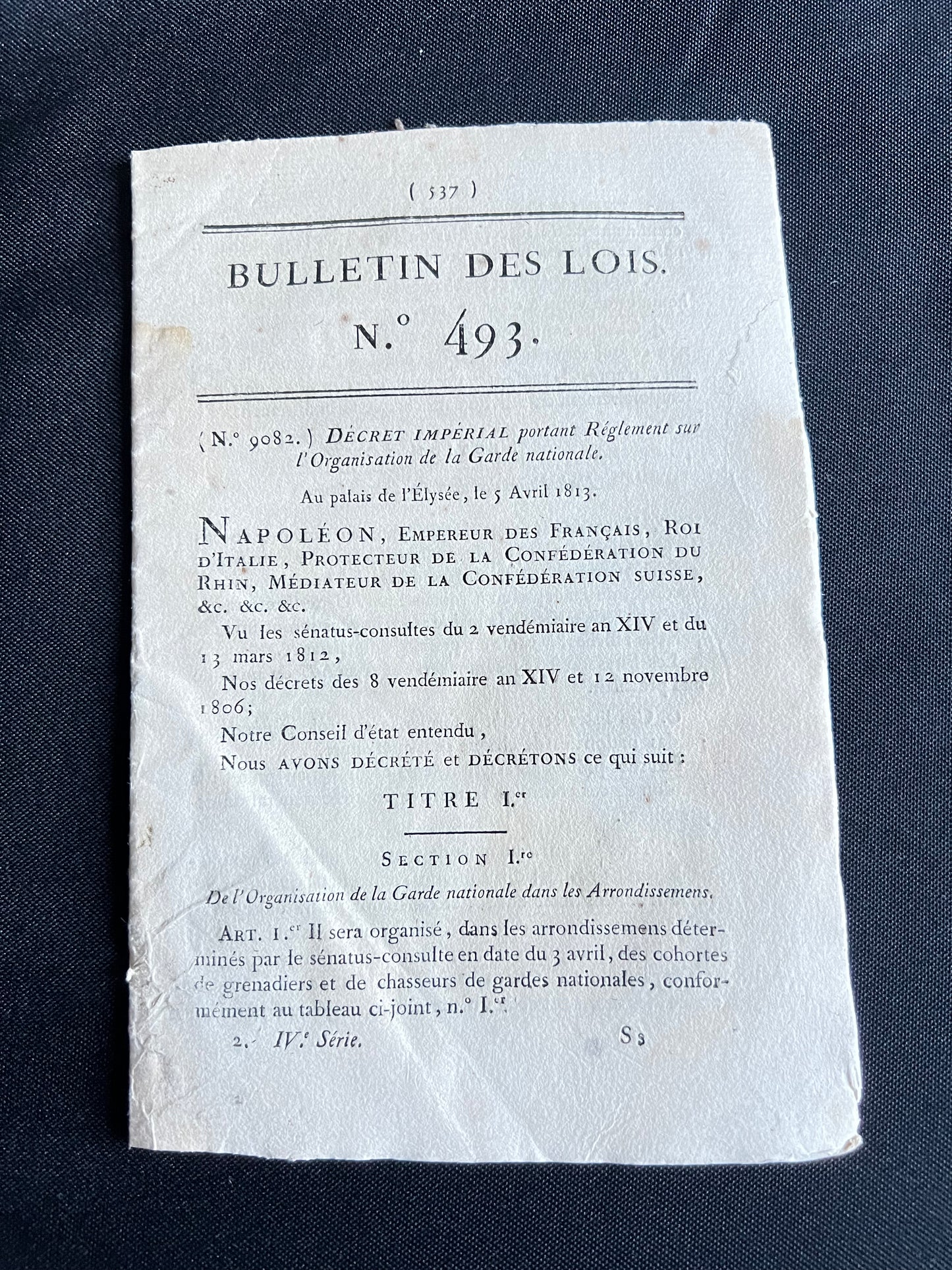 French Revolution Legal Decrees