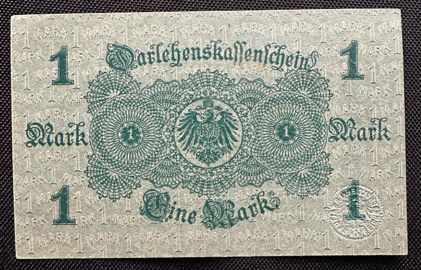 German Empire Paper Currency: 1914