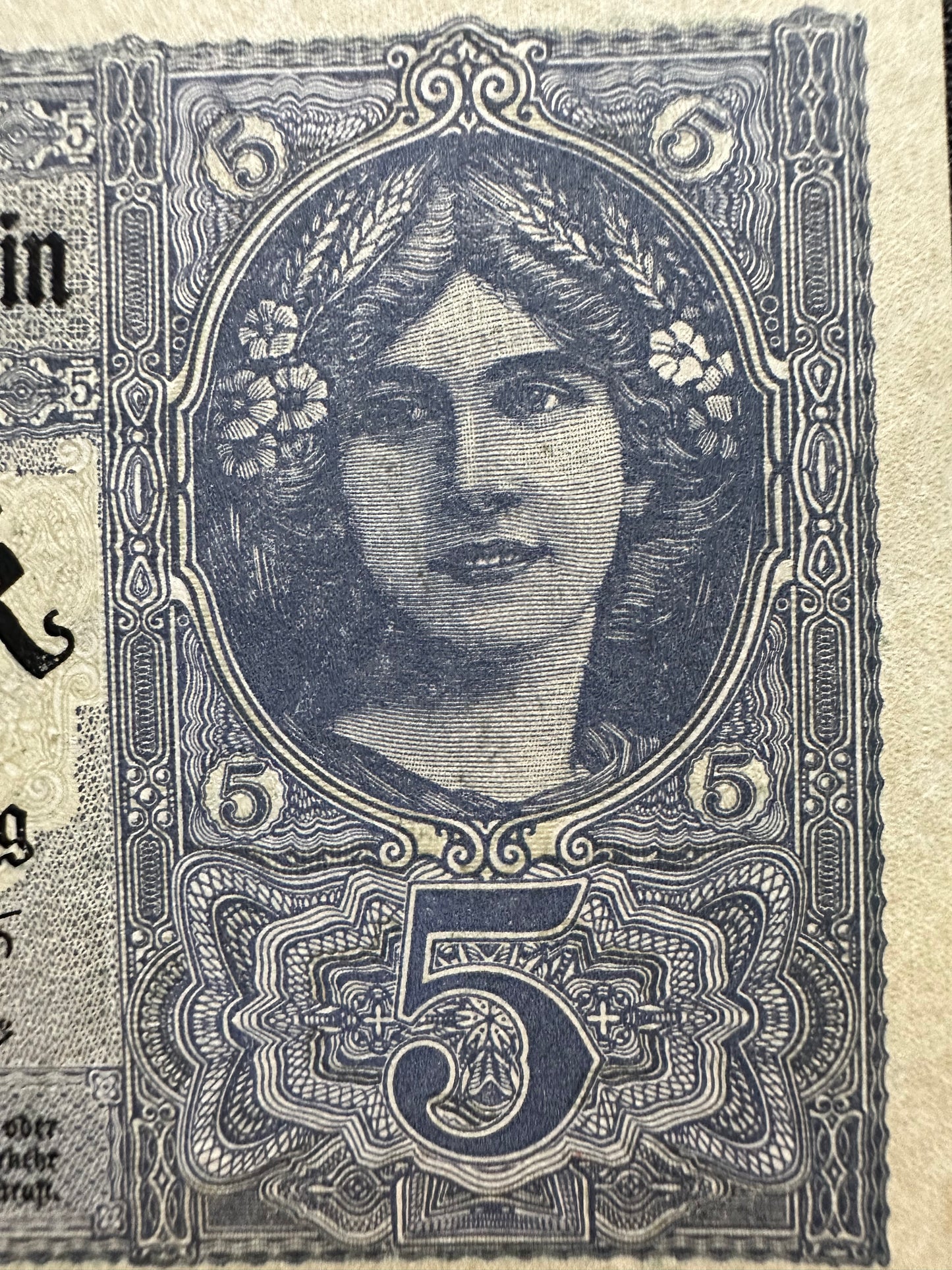 German Empire Paper Currency: 1908