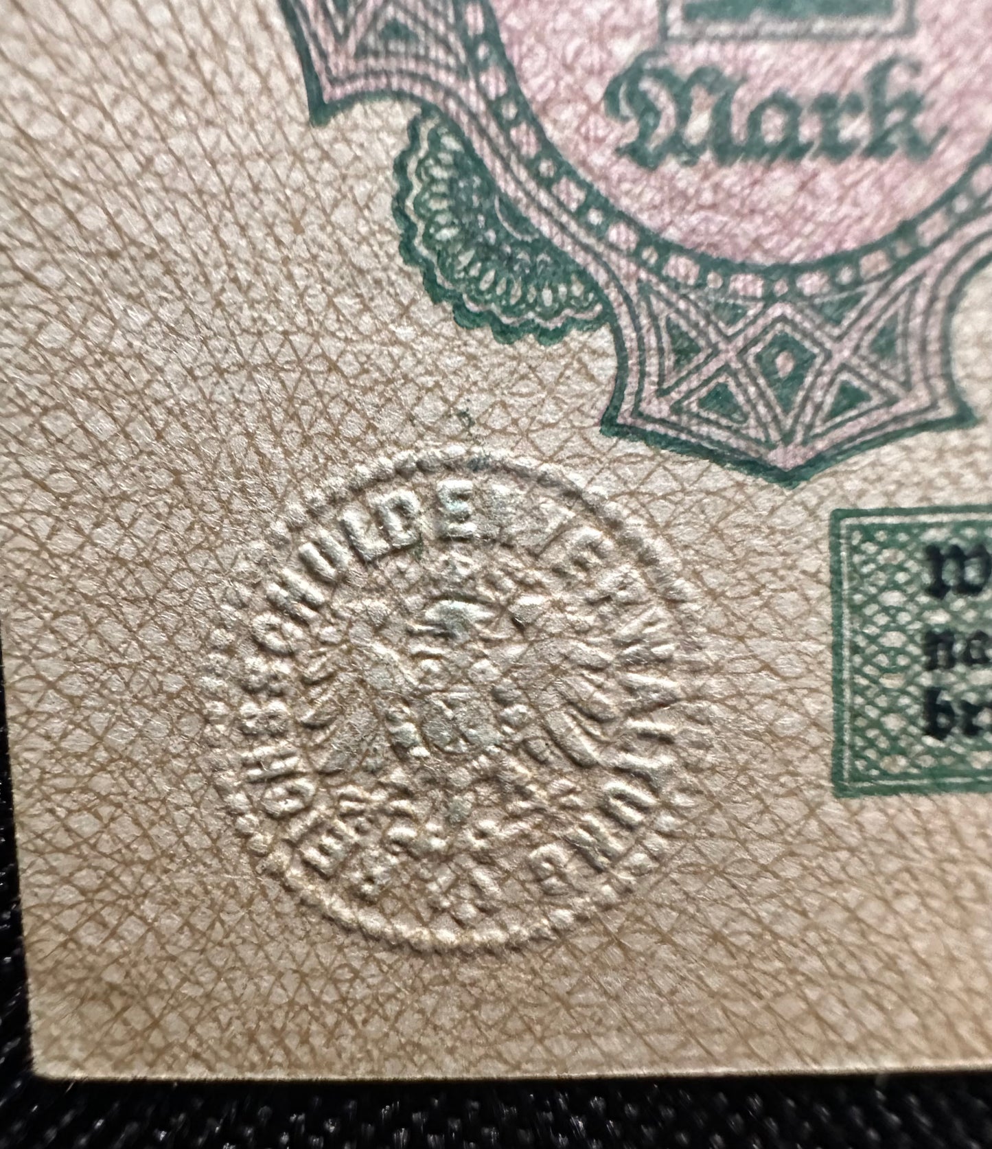 German Empire Paper Currency: 1908