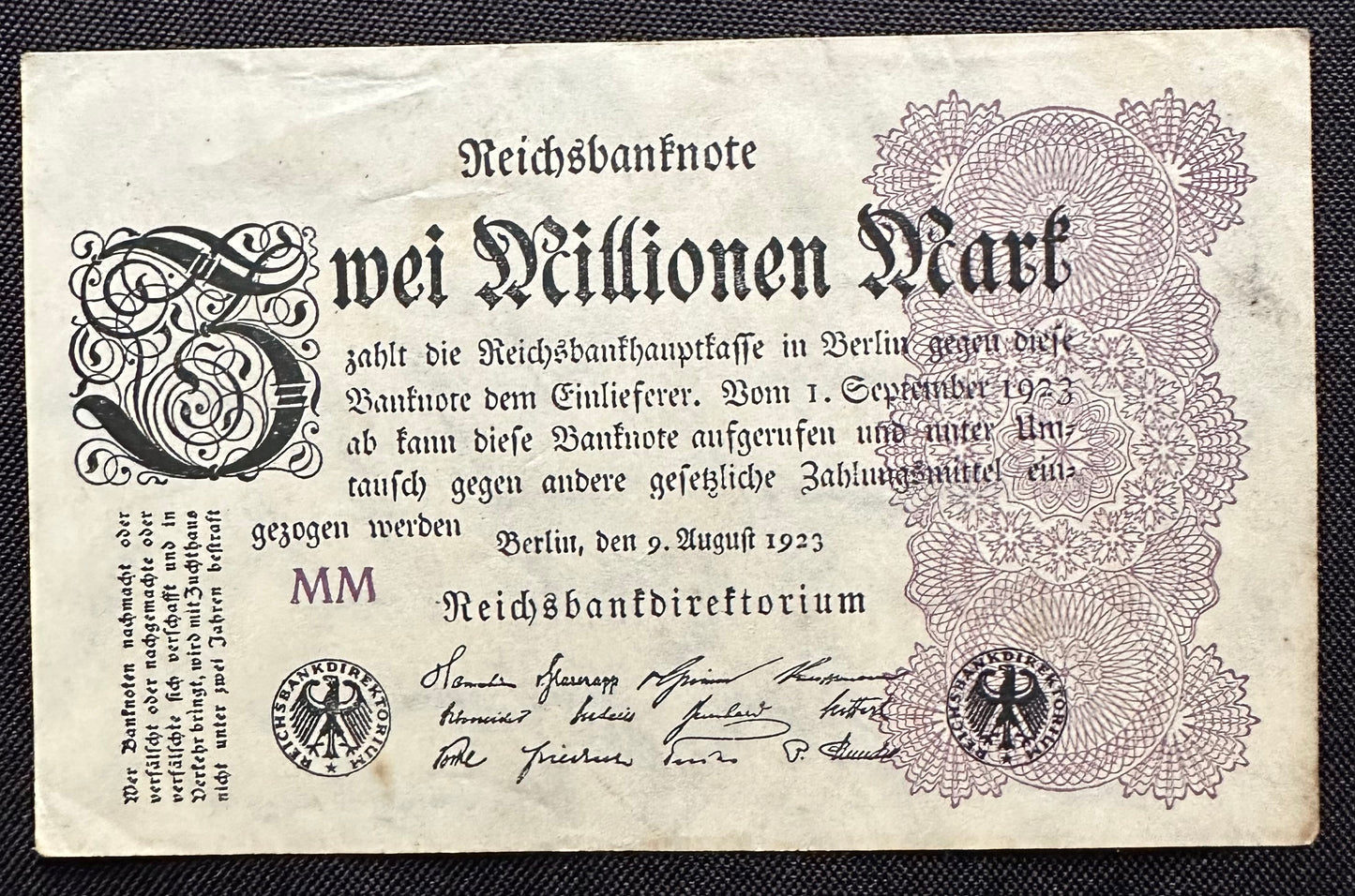 Weimar Republic Paper Currency