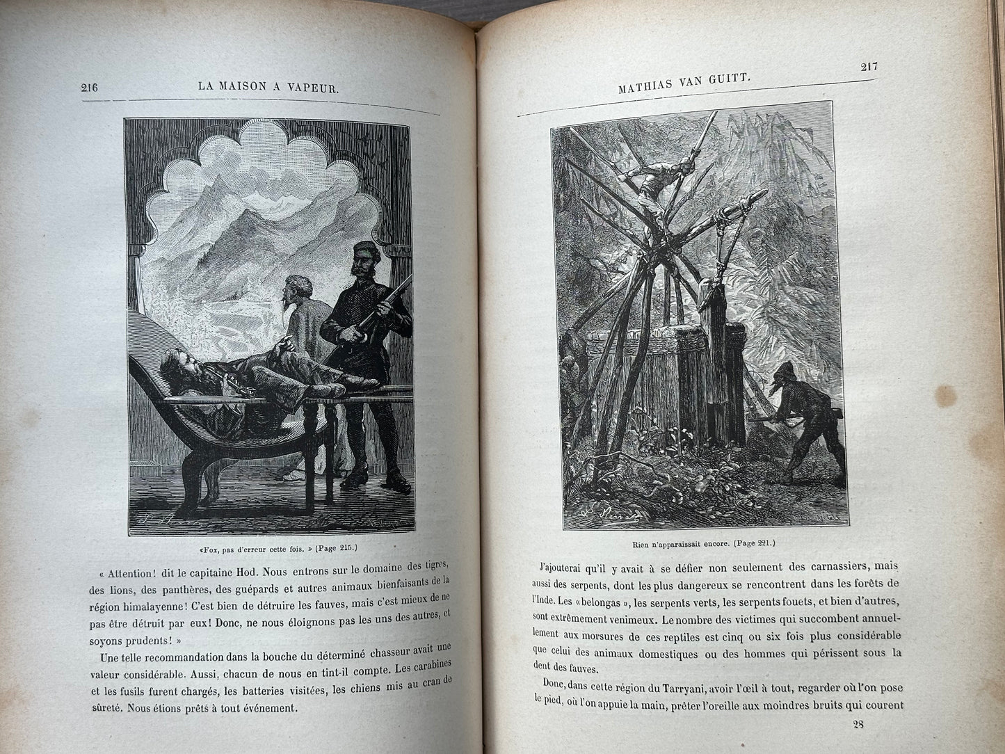 1880 La Maison A Vapor by Jules Verne