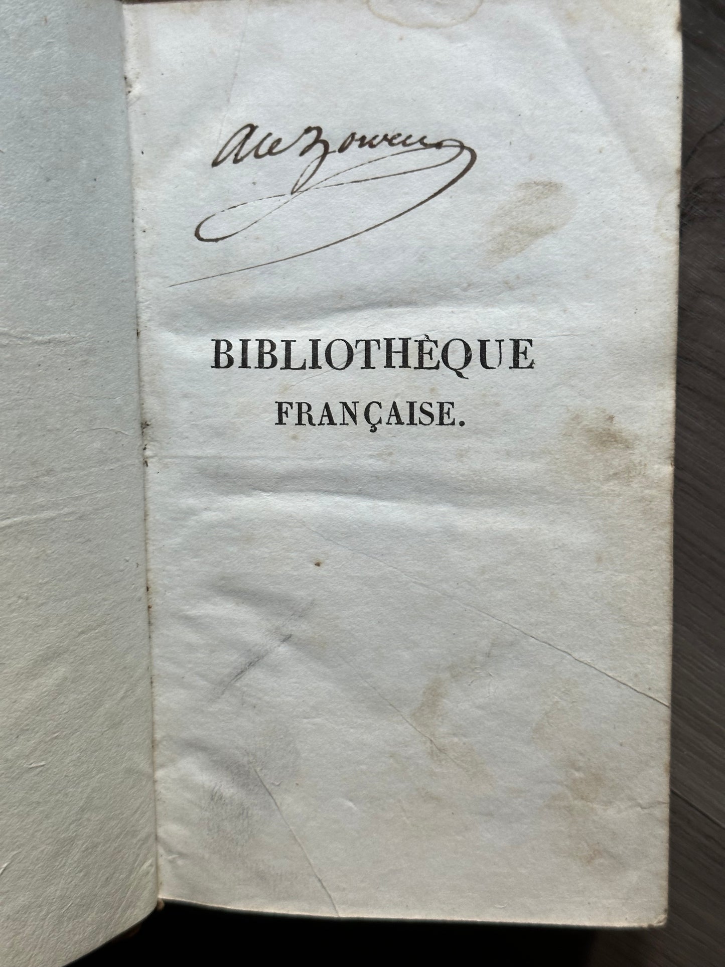 1824 Rousseau Book